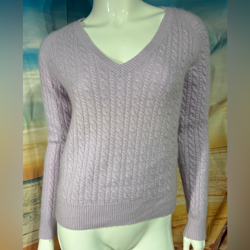 Ann Taylor Cashmere Cable Sweater